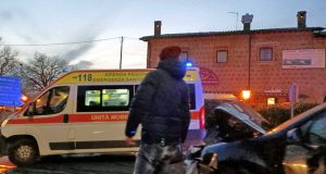 Monterosi – Incidente all’incrocio tra la strada Nepesina e la Cassia Cimina