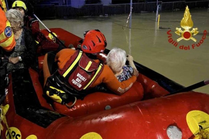 Alluvione nelle Marche