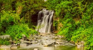 Farnese – Una delle cascate della Selva del Lamone