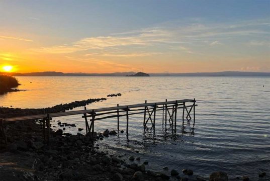 “Tramonto sul lago…” Tramonto