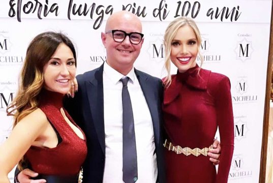 Viterbo – La festa per i 110 anni della gioielleria Menichelli